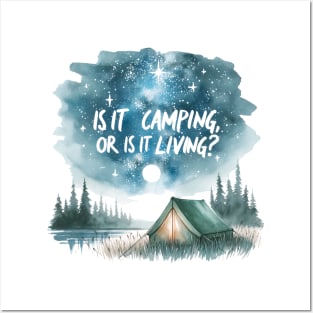 Bushcraft Camp Life Posters and Art
